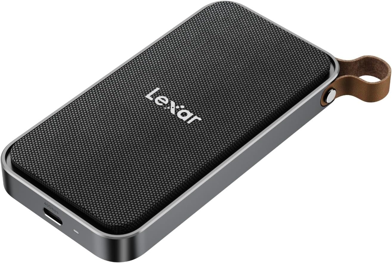 Lexar E750 M.2 NVMe SSD Enclosure with 40Gbps Speed and Cooling
