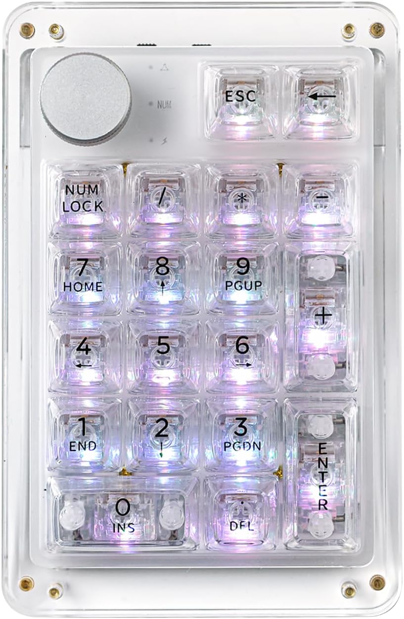 KiiBoom Phantom 21 Hot Swappable Numpad with RGB Lighting