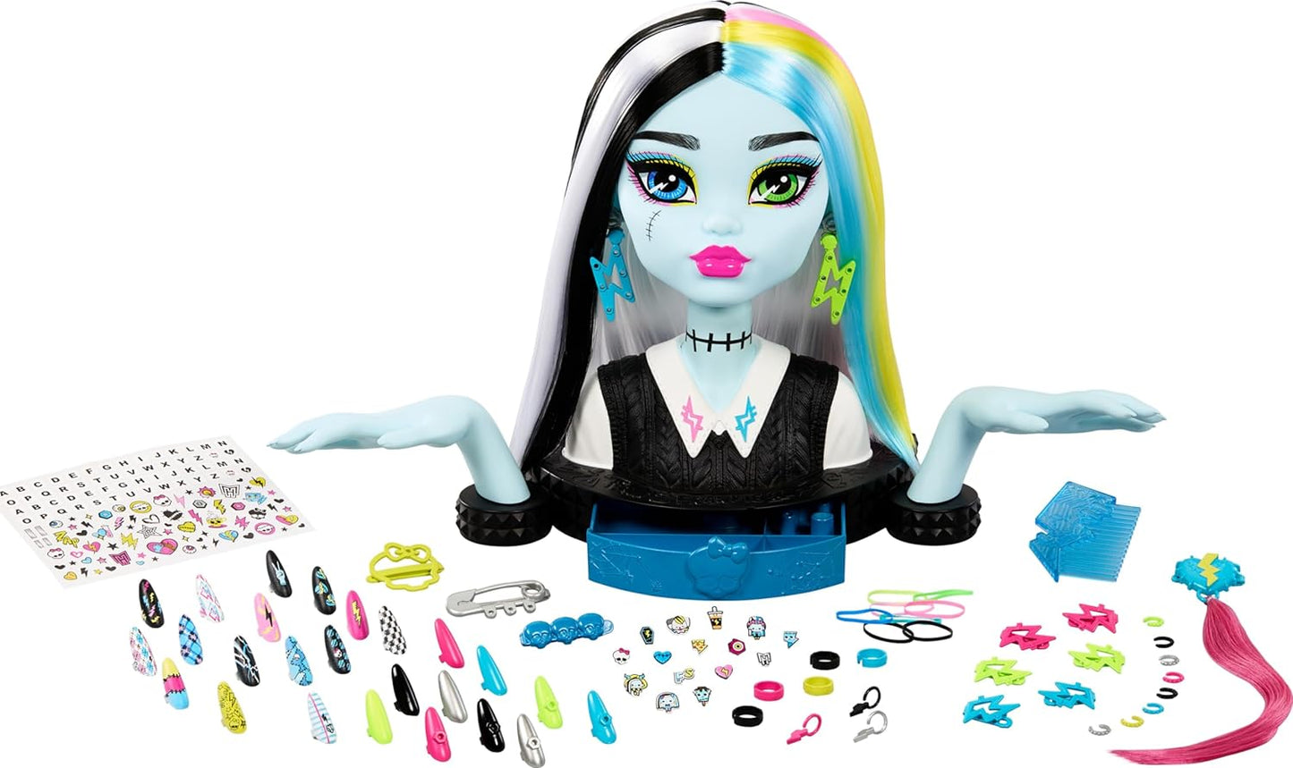Monster High Frankie Stein Doll Head for Creative Styling