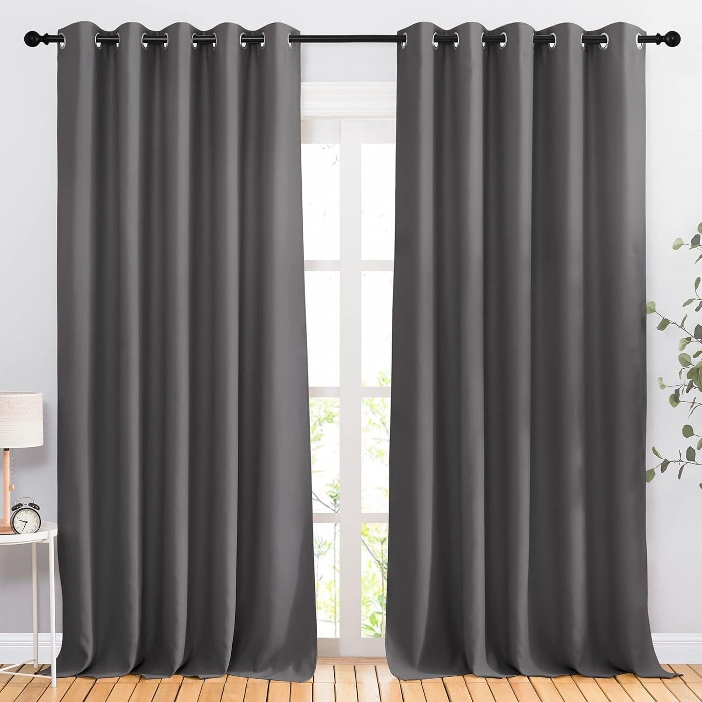 NICETOWN Blackout Curtains Panels for Bedroom - Elegant Design