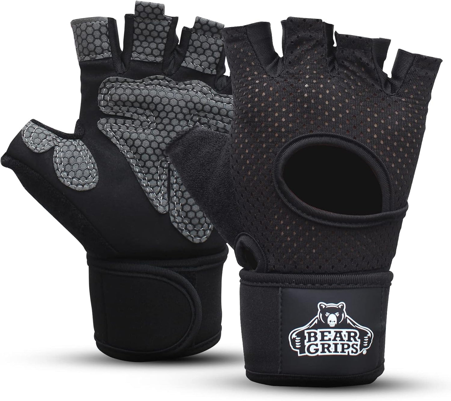 Compression Gym Gloves by Bear Grips