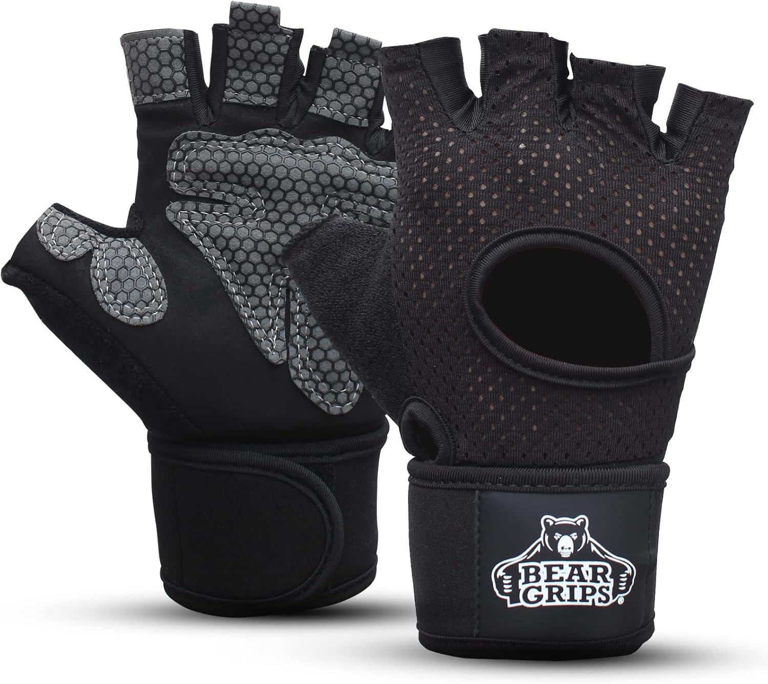 Compression Gym Gloves by Bear Grips