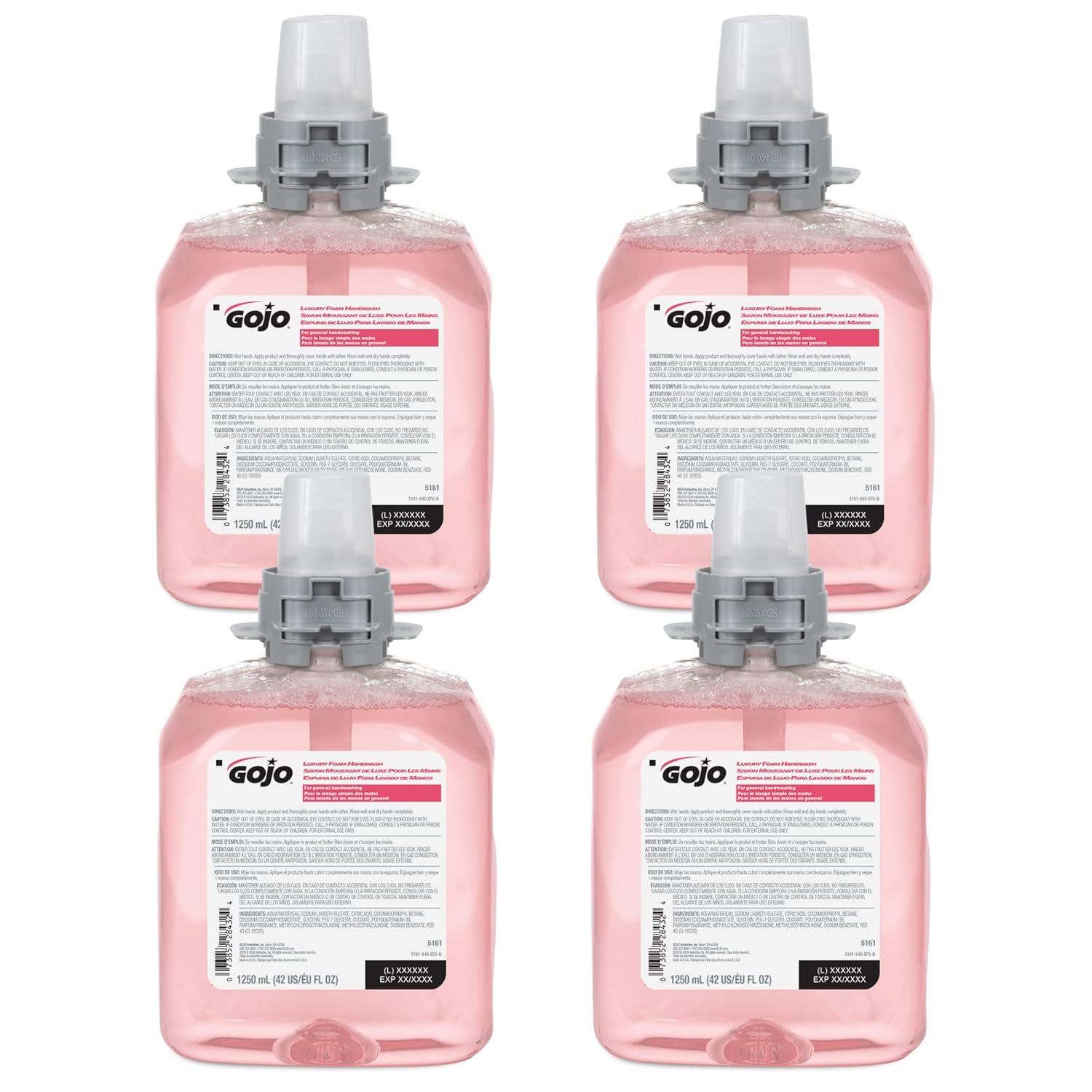 GOJO FMX-12 Luxury Foam Handwash Refill, Cranberry Scent