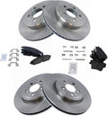 Front and Rear Brake Pad & Rotor Kit for 2005-2019 Chrysler 300