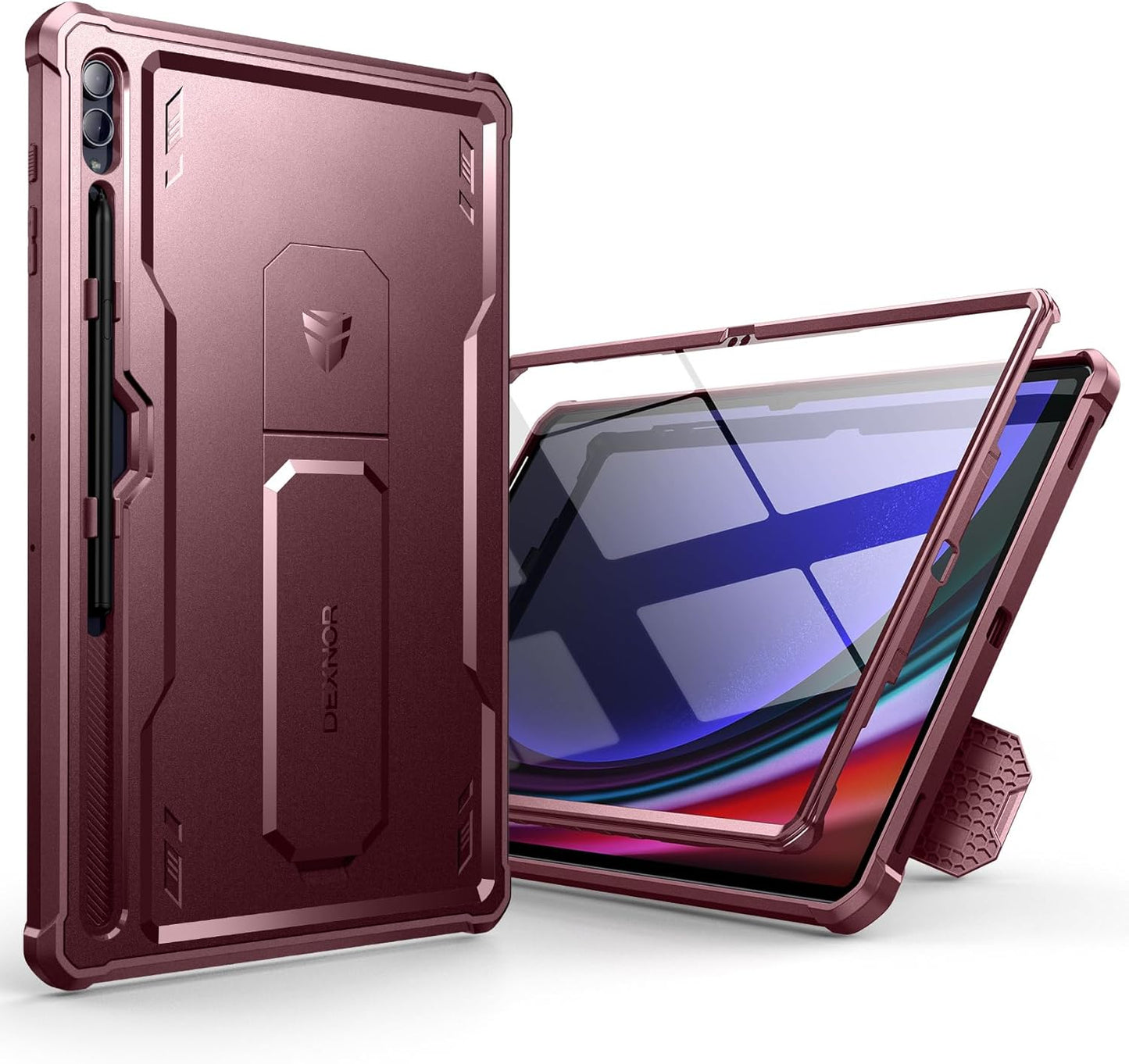 Dexnor Case for Galaxy Tab S10 Ultra with Kickstand & Pen Holder