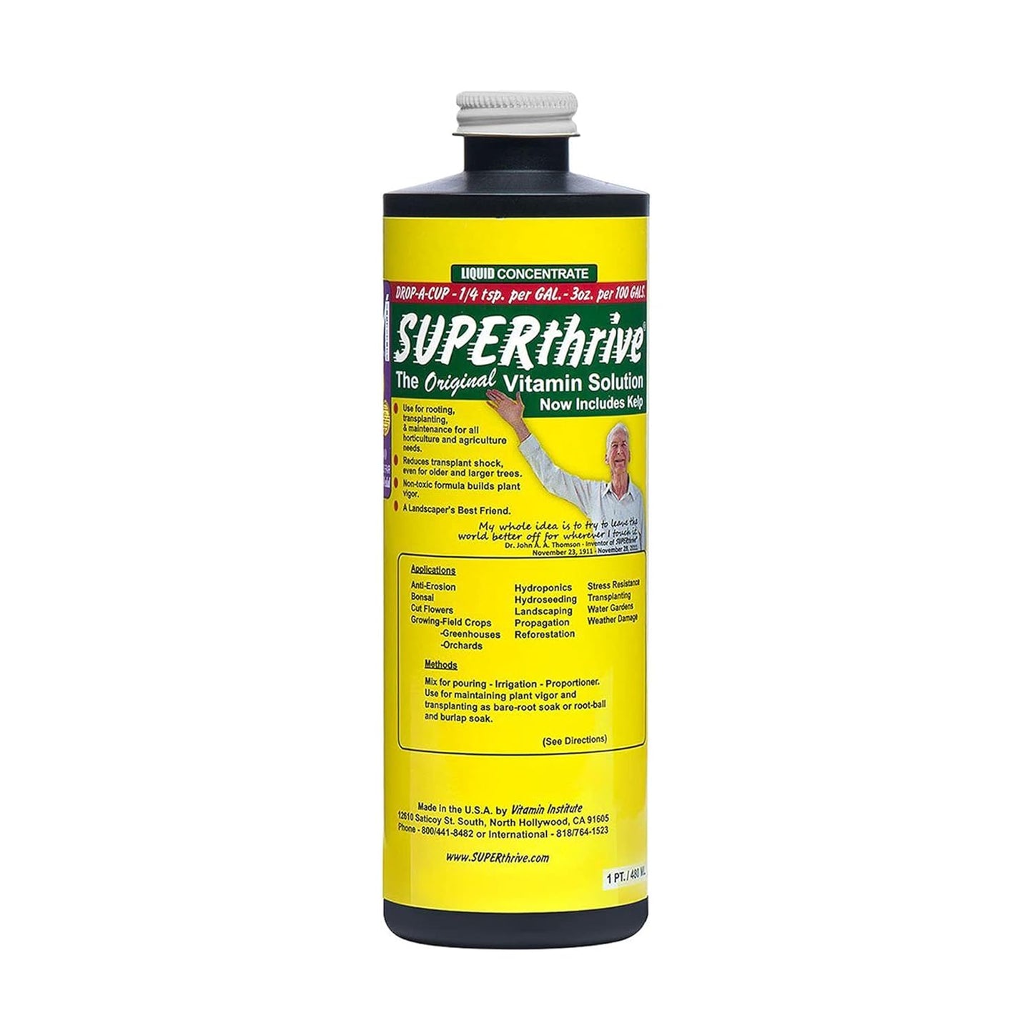 SUPERthrive Plant Vitamin Solution for Healthy Vibrant Plants