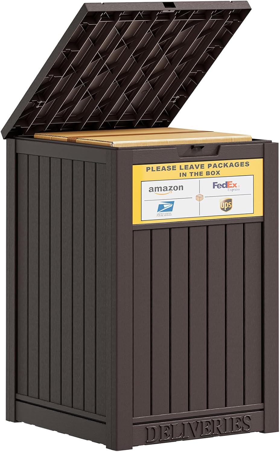 49 Gallon Waterproof Package Delivery Box for Outside Storage