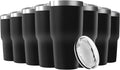 30oz Stainless Steel Travel Mug with Lid 8 Pack - Large Insulated