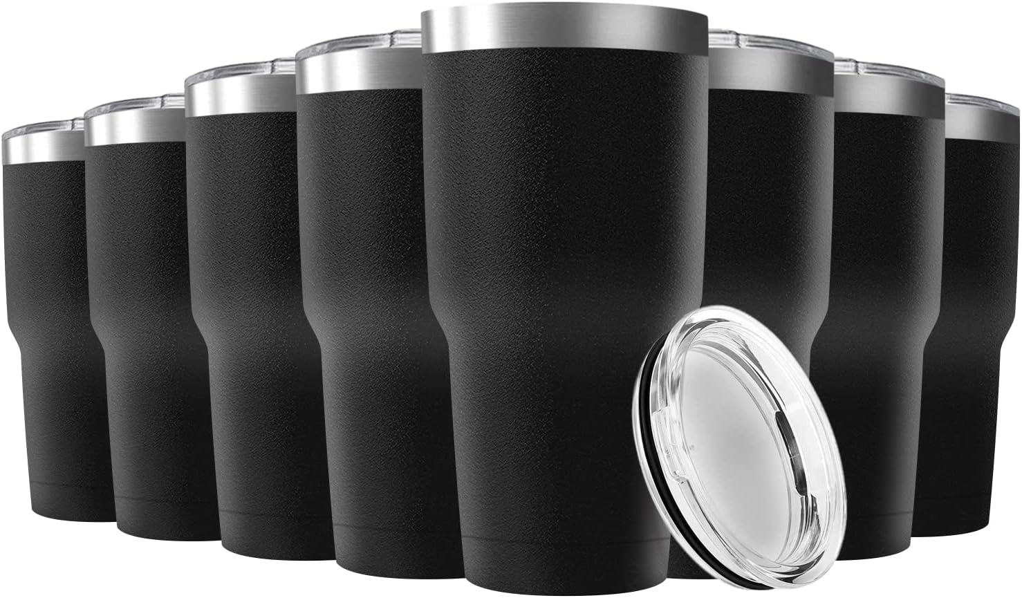 30oz Stainless Steel Travel Mug with Lid - Perfect for Any Occasion