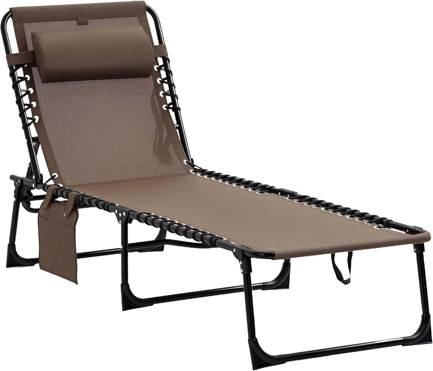 Outsunny Reclining Chaise Lounge Chair for Ultimate Comfort