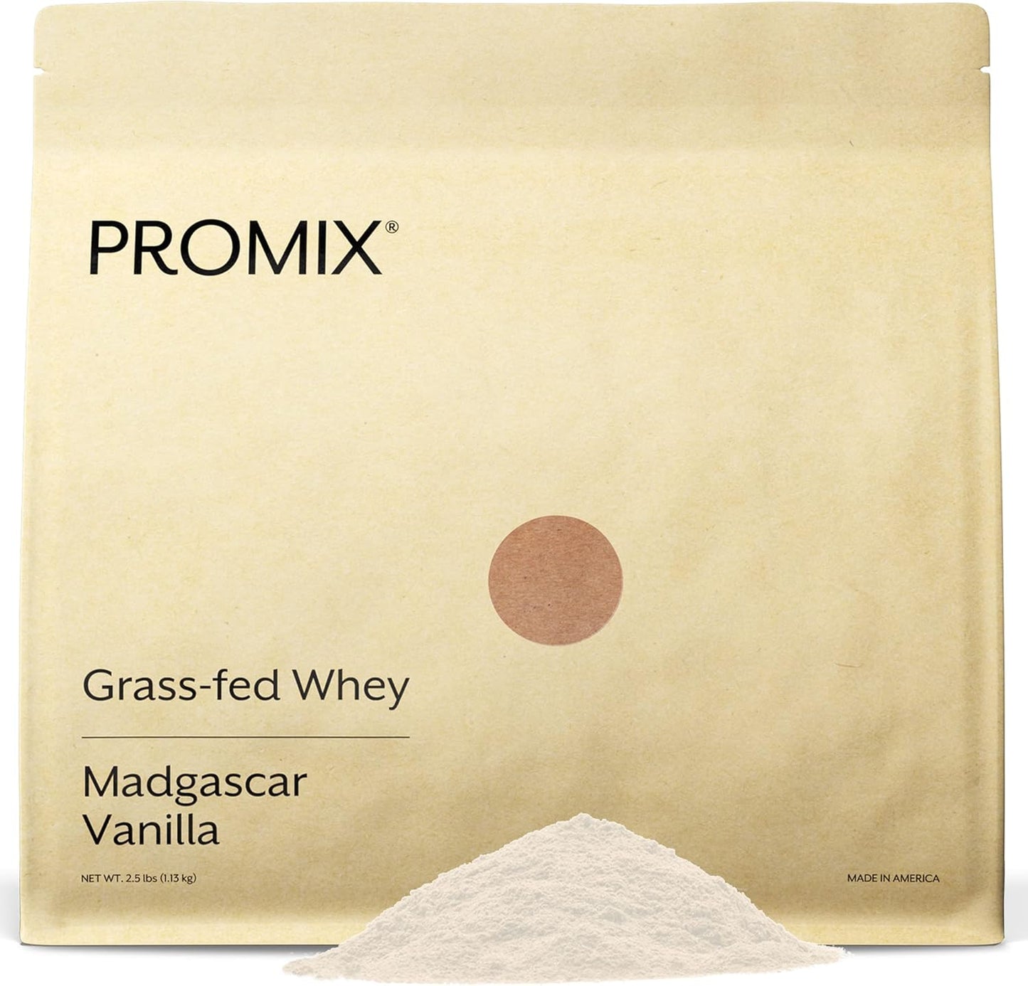 ProMix Nutrition Whey Protein Powder - Grass-Fed Vanilla Flavor