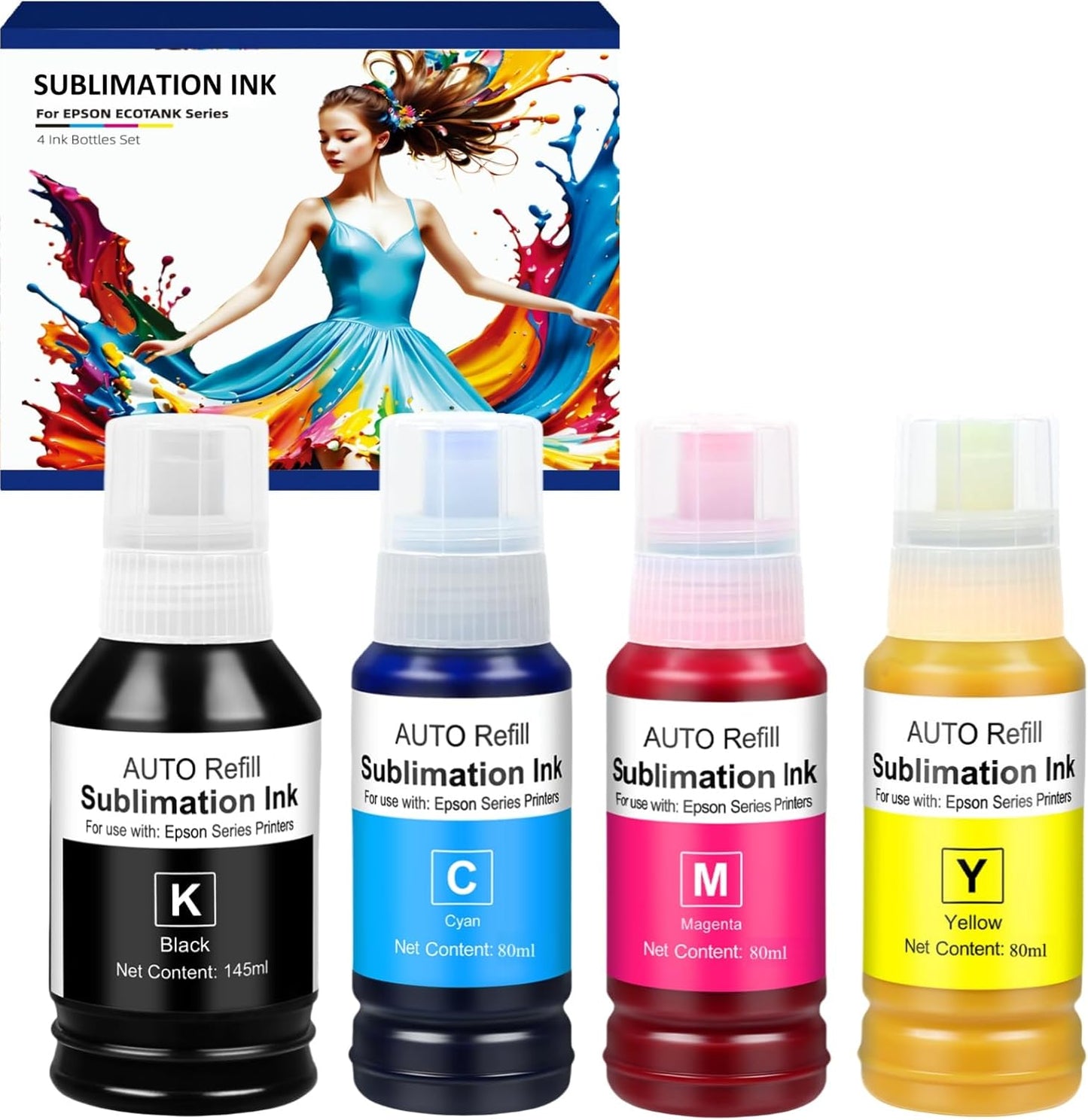 Vibrant Sublimation Ink Set - YeaImage
