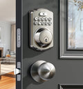 Keyless Entry Door Lock with 2 Knobs - Backlit Keypad Deadbolt