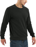 TACVASEN Men's Fleece-Lined Sweatshirt - Cozy Winter Style