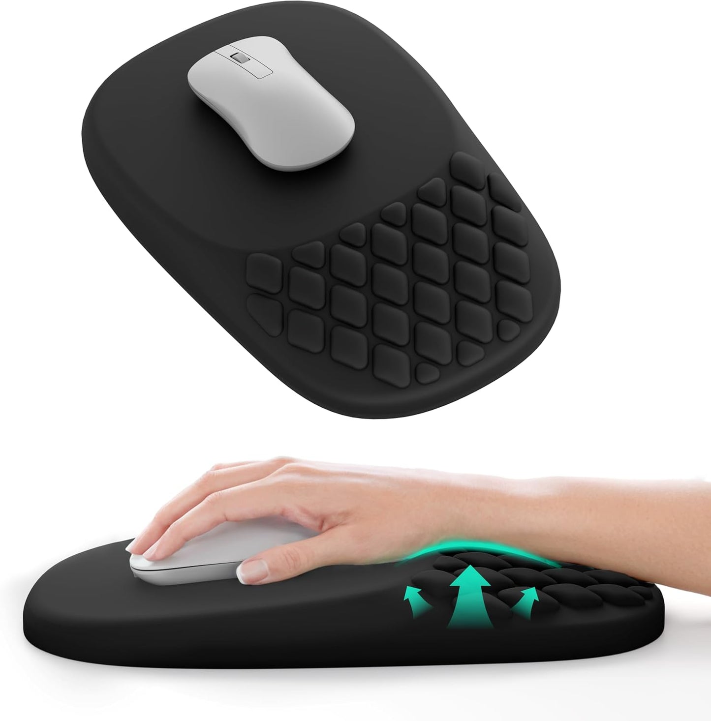 VAGAU Ergonomic Mouse Pad for Comfort & Support