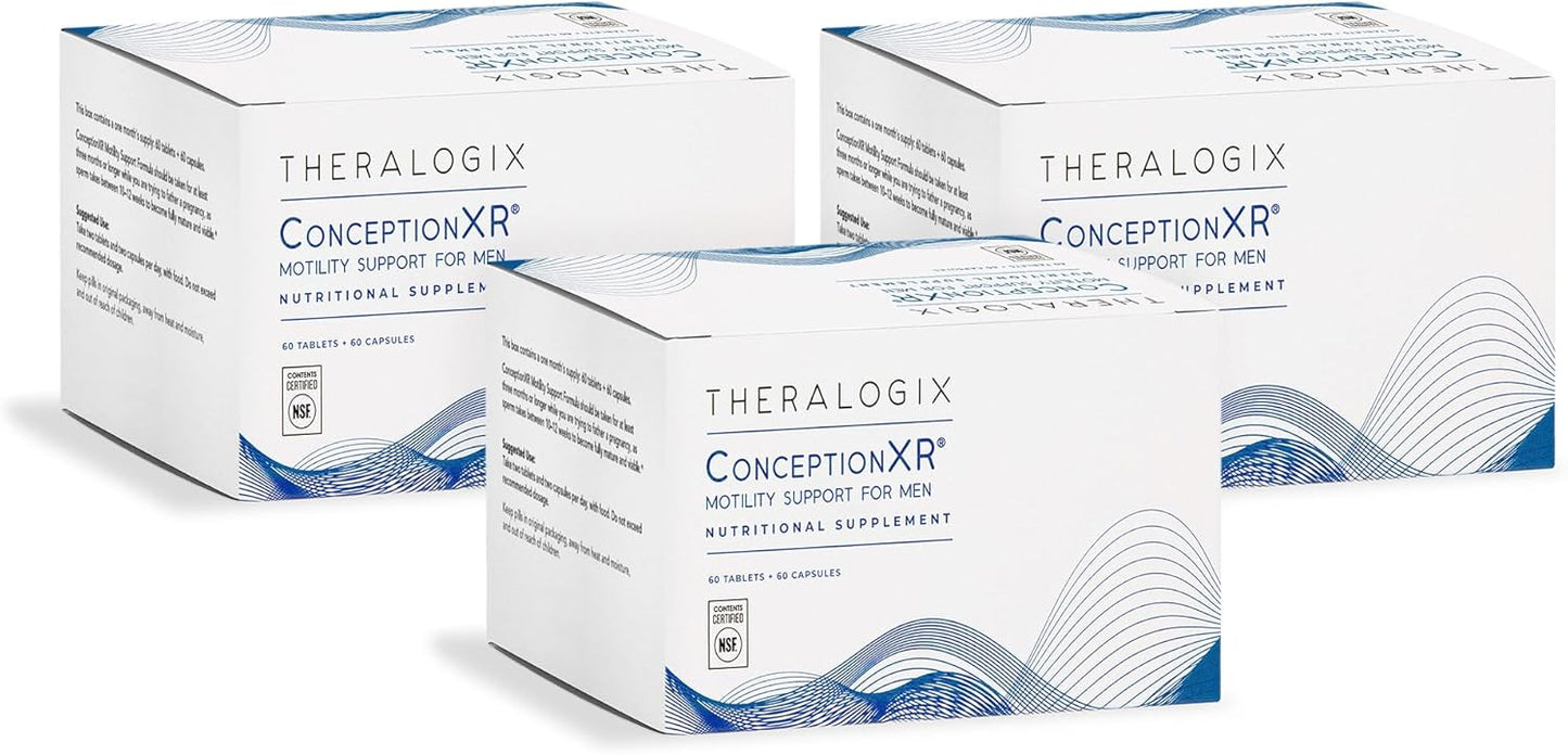 Theralogix ConceptionXR Male Fertility Supplements for Sperm Health