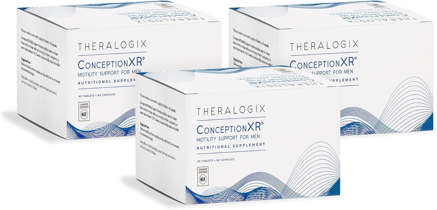 Theralogix ConceptionXR Male Fertility Supplements for Sperm Health