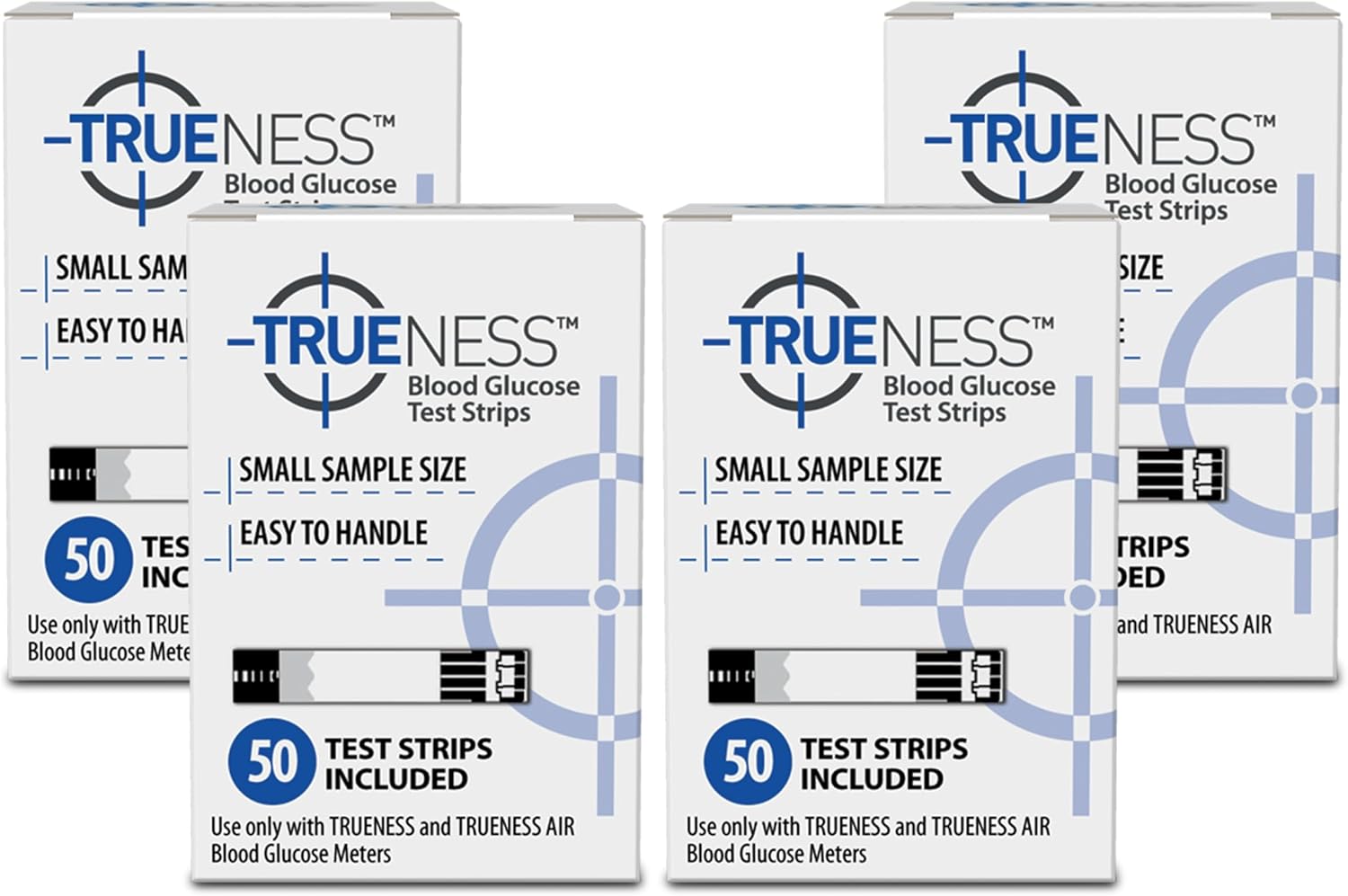 TRUENESS Blood Glucose Test Strips for Accurate Diabetes Monitoring