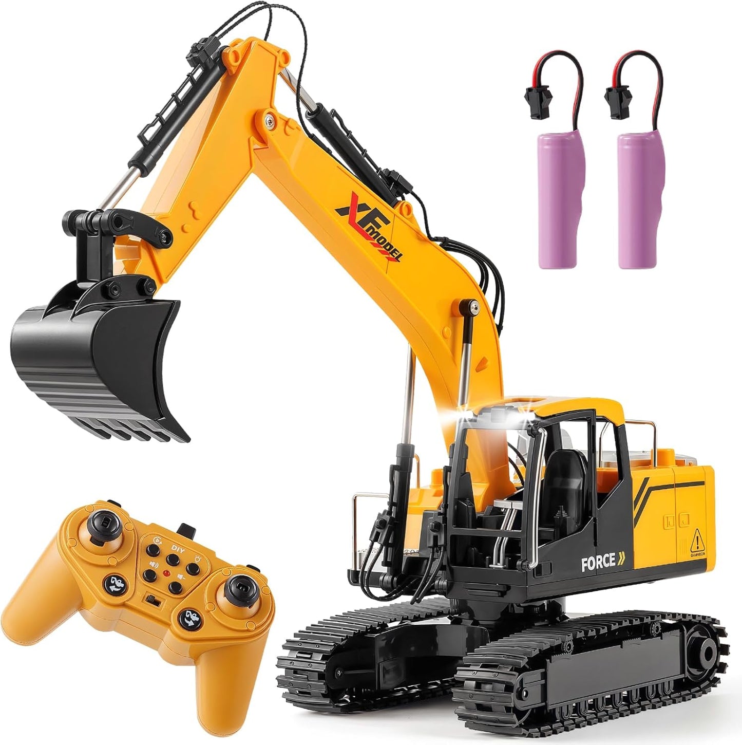 V-Opitos RC Excavator Toy for Kids - Fun Remote Control Vehicle