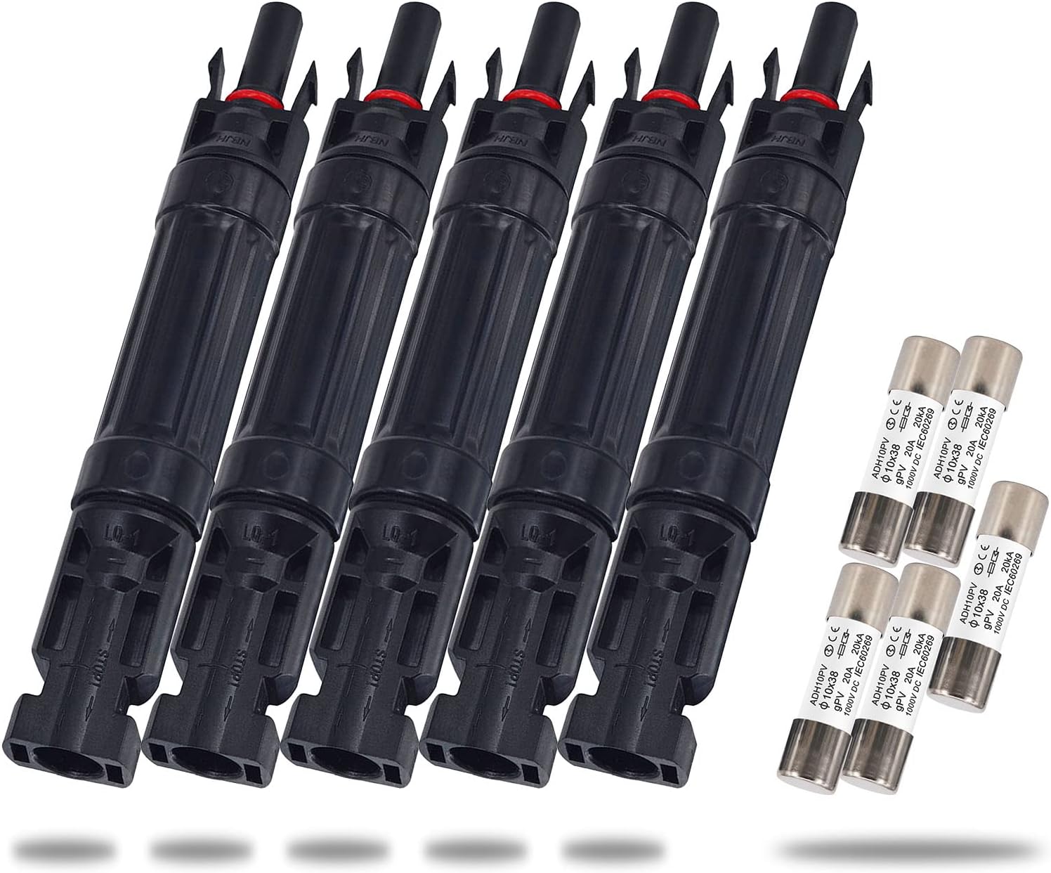 10A Solar Fuse Holder Inline with Waterproof Connectors for Protection