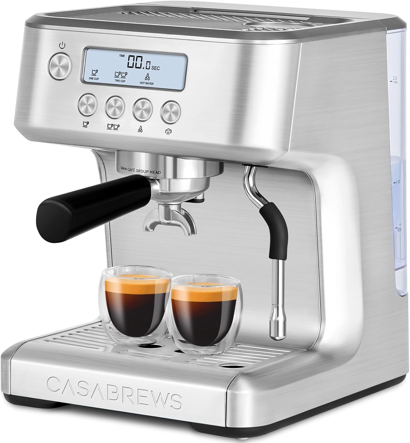 Barista-Level Lattes at Home with CASABREWS Espresso Maker