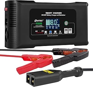 HTRC 36 Volt Golf Cart Charger: Smart 18-Amp Battery Solution