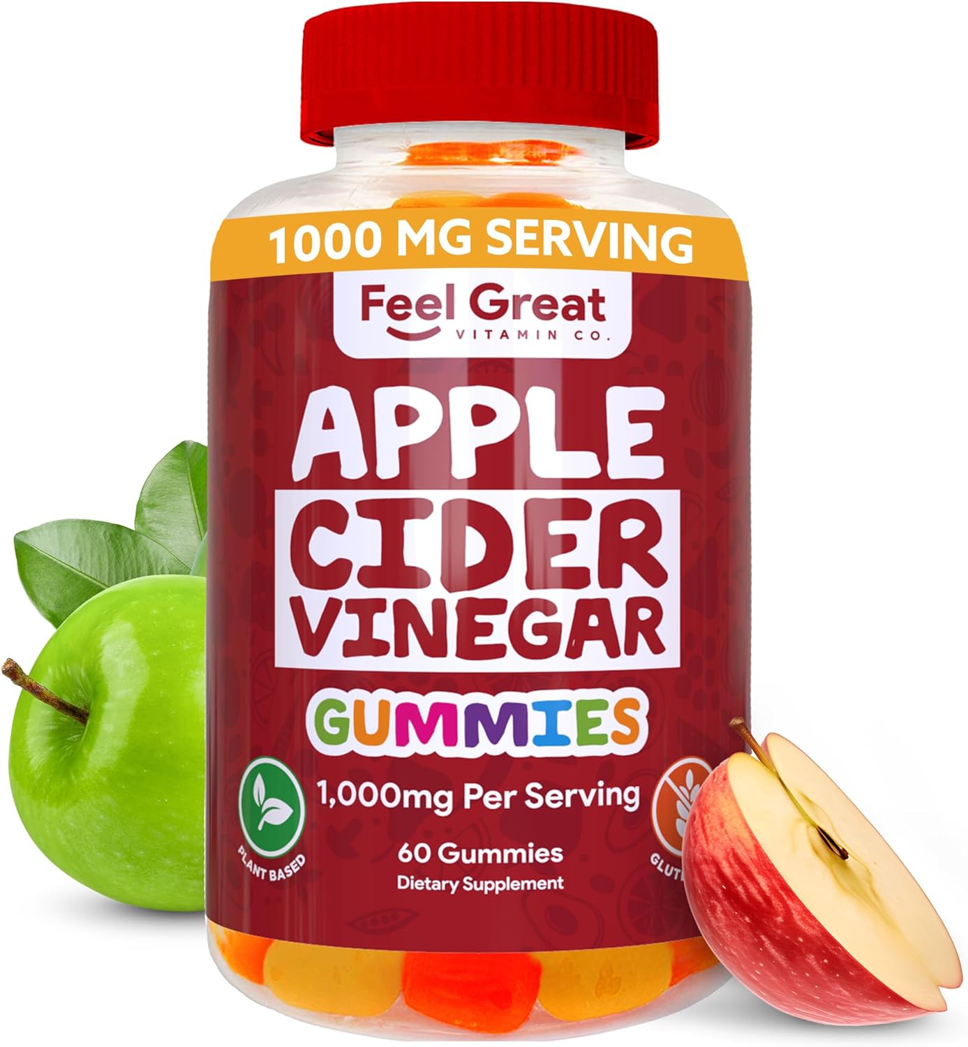 Mother-Infused ACV Gummies for Gut Health!