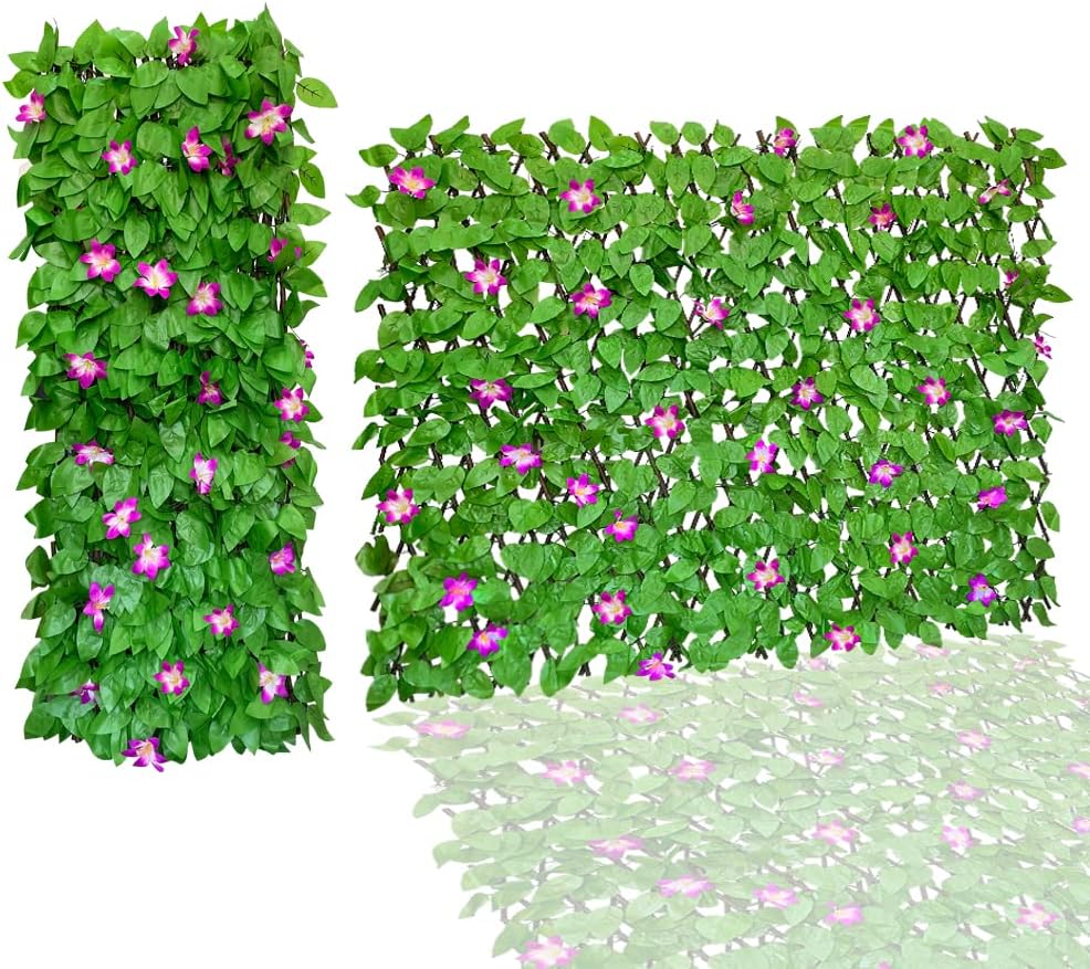 Expandable Fence Privacy Screen for Balcony and Patio Use