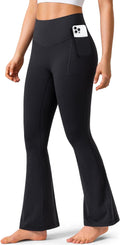Mini Flare Leggings for Women - Dreamlux No Front Seam High Waisted