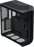 V1 Dual-Chamber ATX Mid-Tower Airflow PC Case - Panoramic View