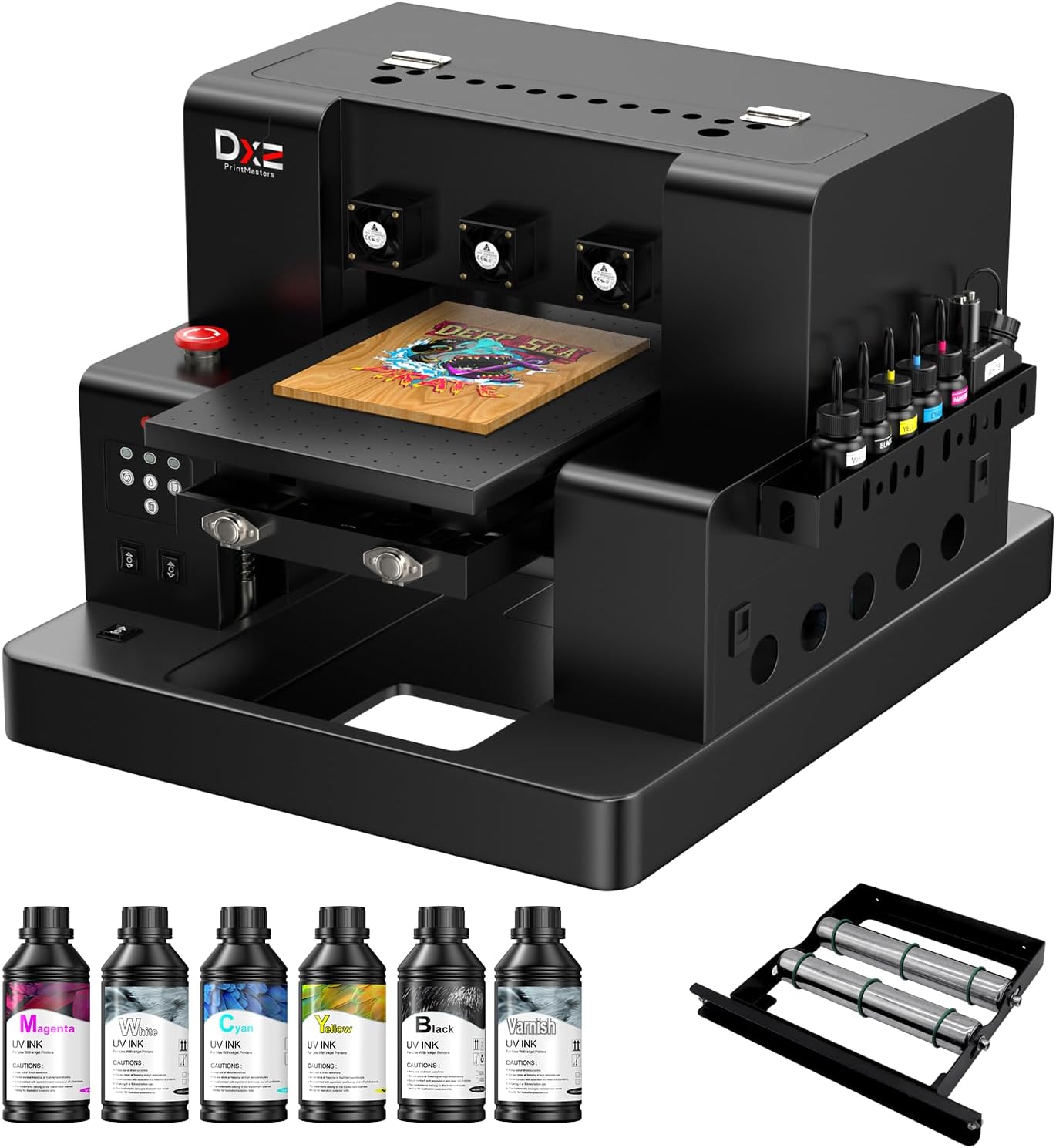 DXZ A3 UV Printer: Automatic Ink Mixing & Cleaning