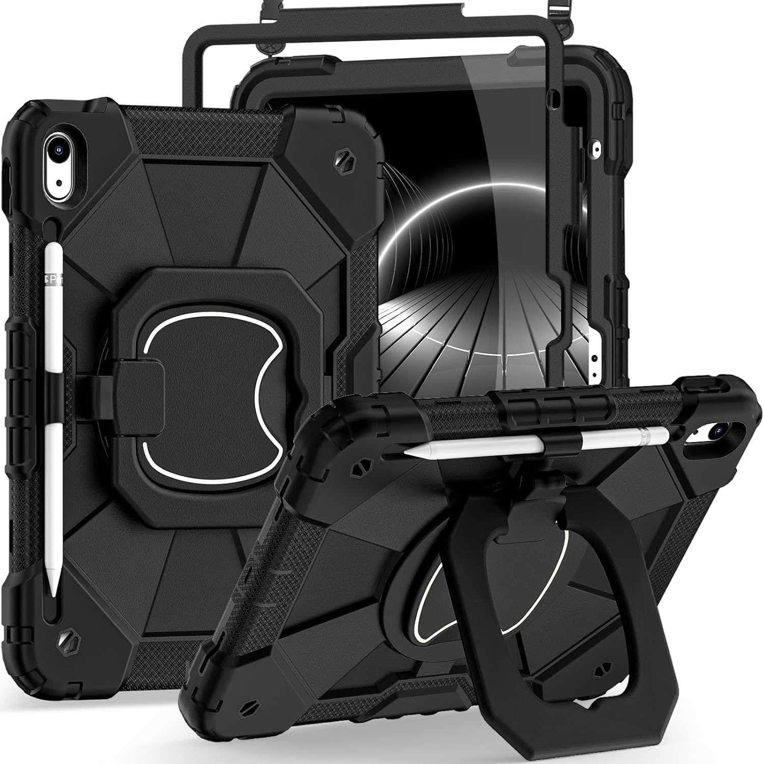 360 Rotating Stand iPad Case for 10th Generation with Holder