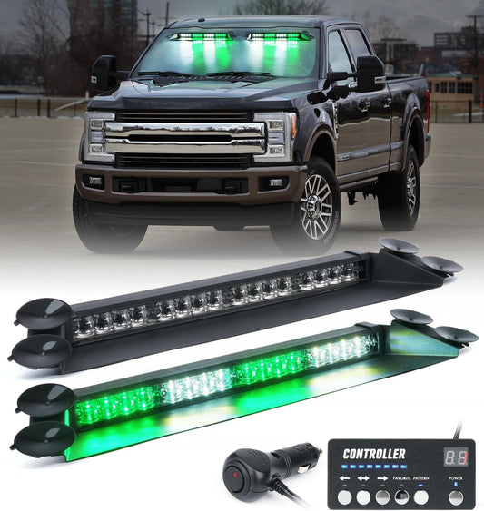 LUMENIX LED Emergency Dash Strobe Lights for Safety