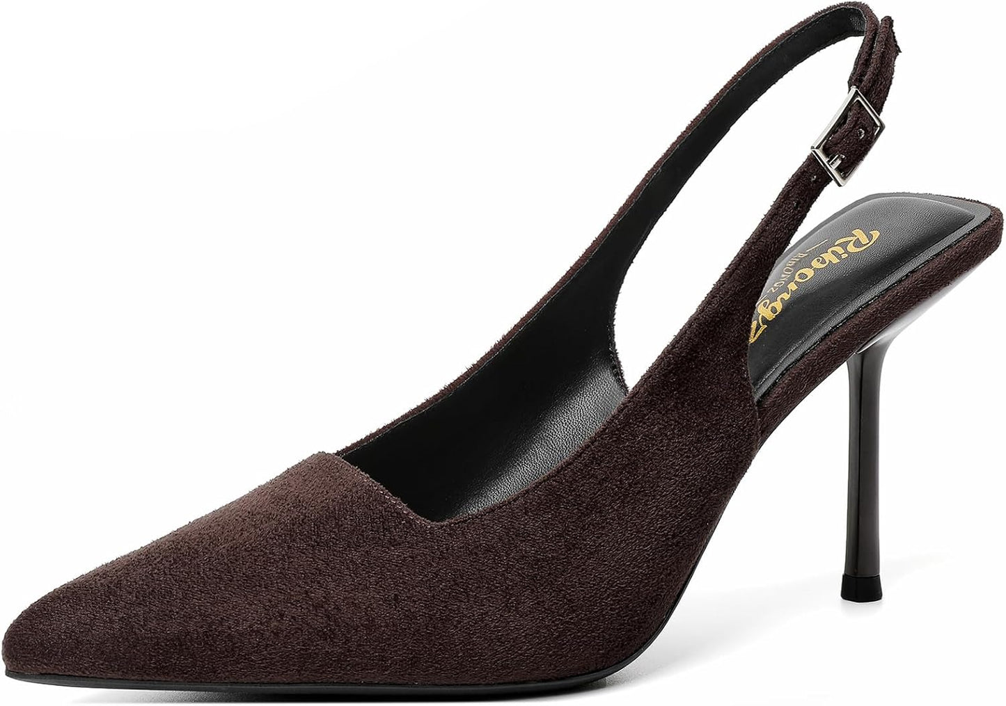 RIBONGZ Sexy Slingback Pumps for Elegant Dressy Heels Women