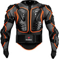 HEROBIKER Men's Full Body Armor Jacket with Spine and Chest Protection