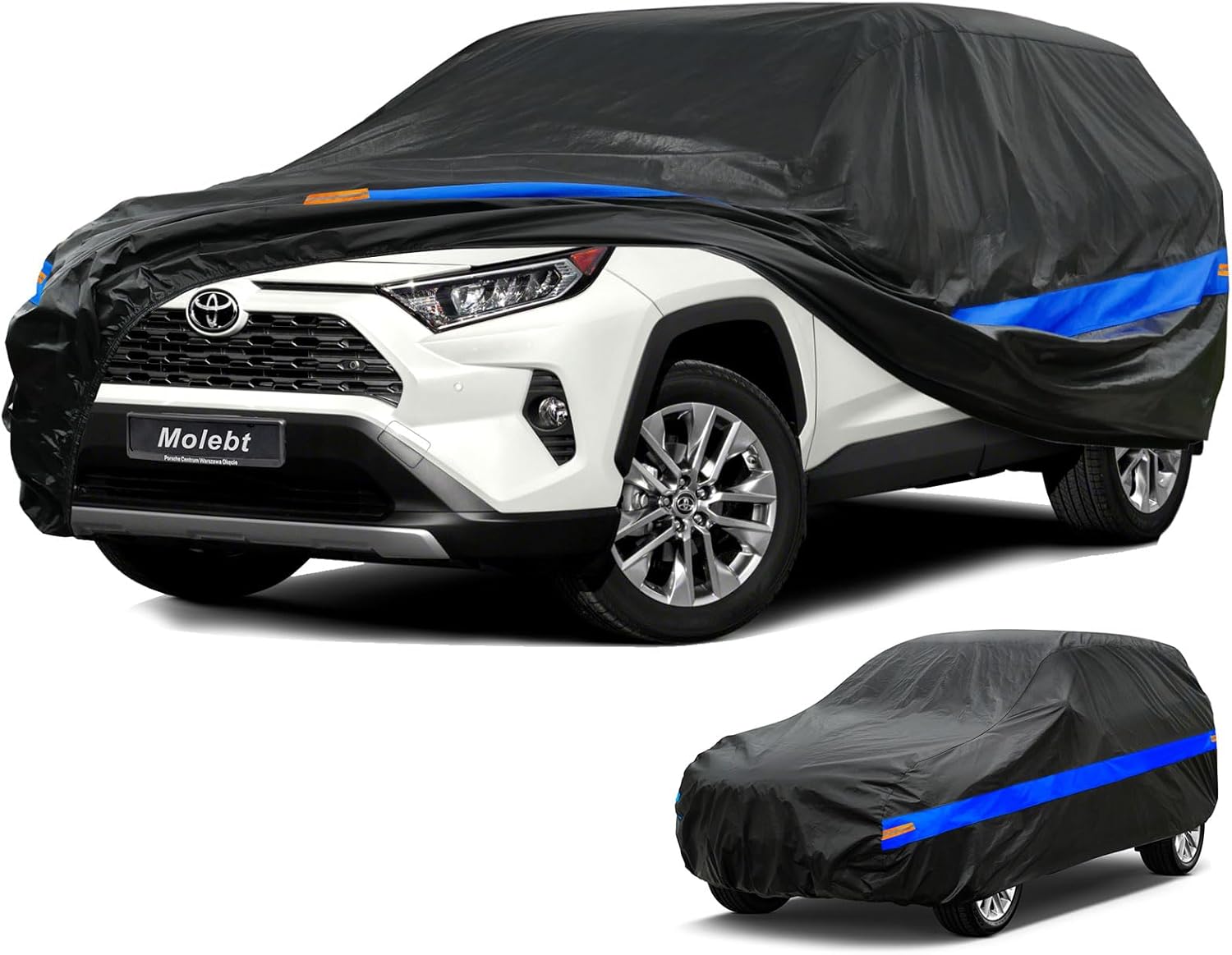 SUV Car Cover Waterproof All Weather for Hyundai Santa Fe and More
