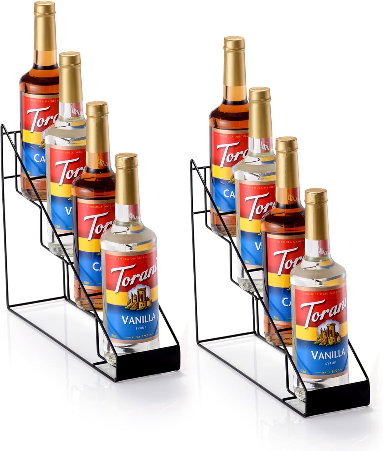 Coffee Syrup Rack for Organizing Your Coffee Bar Accessories