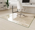 Koonmi Tempered Glass Chair Mat for Hardwood Floors & Carpets