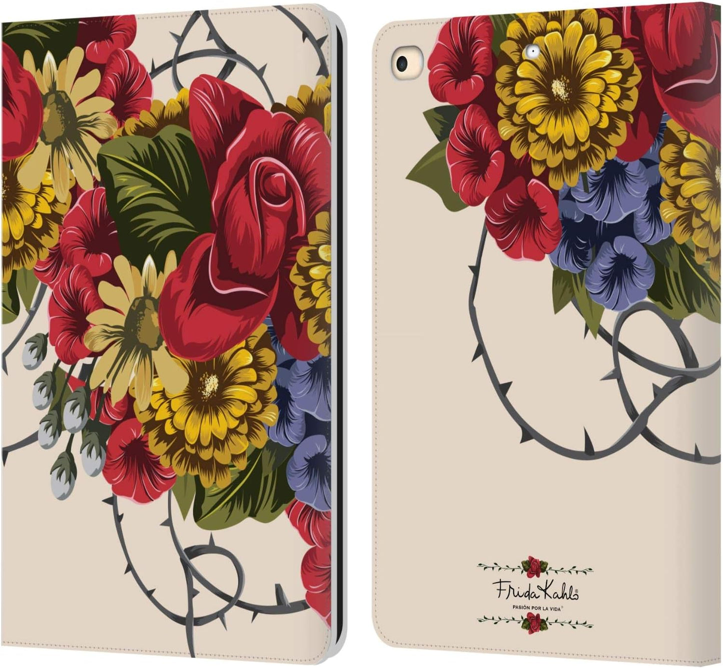 Frida Kahlo Leather Wallet Case for iPad 9.7 - Stylish & Functional