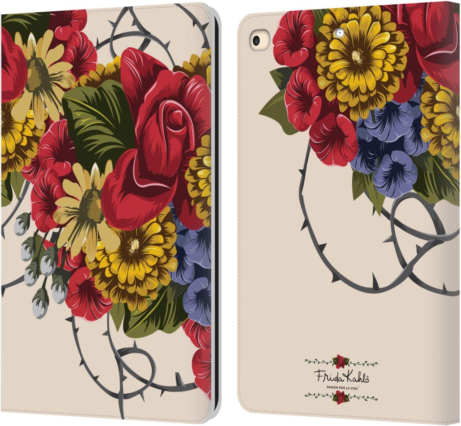 Frida Kahlo Leather Wallet Case for iPad 9.7 - Stylish & Functional