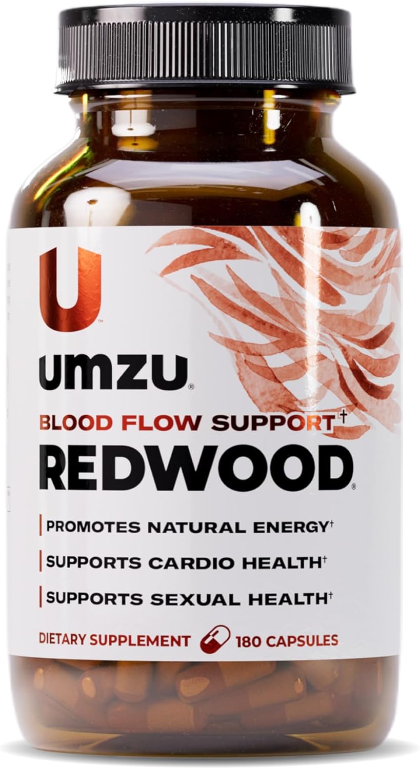 UMZU Redwood Blood Flow Supplement for Circulation and Energy