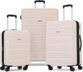 Westridge Hardshell Luggage Set Light Pink - 3 Piece Travel Set