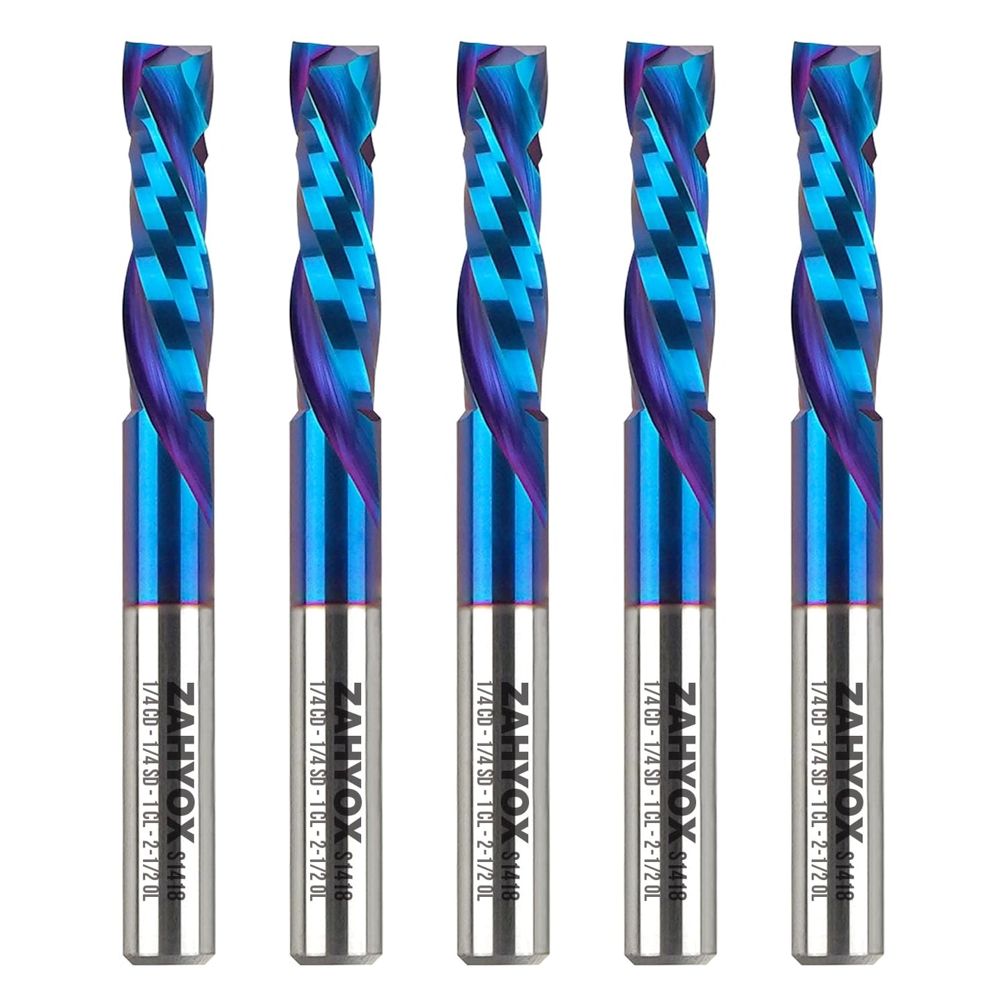 ZahyoX 1/4 Inch Shank Compression Spiral Router Bit Set Review