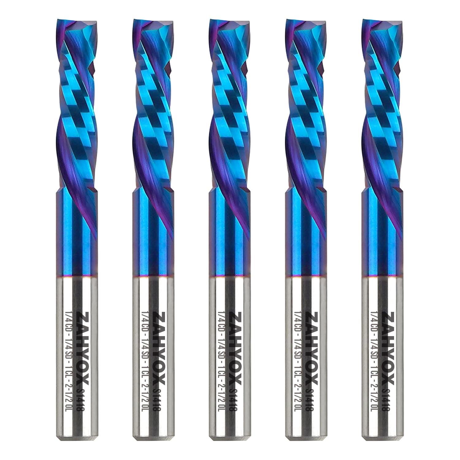 ZahyoX 1/4 Inch Shank Compression Spiral Router Bit Set Review