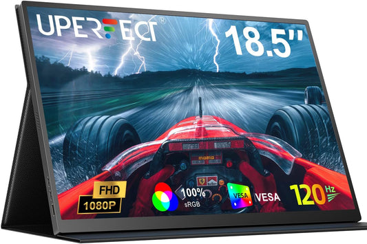 UPERFECT 18.5 Portable Monitor: 120Hz Gaming Delight