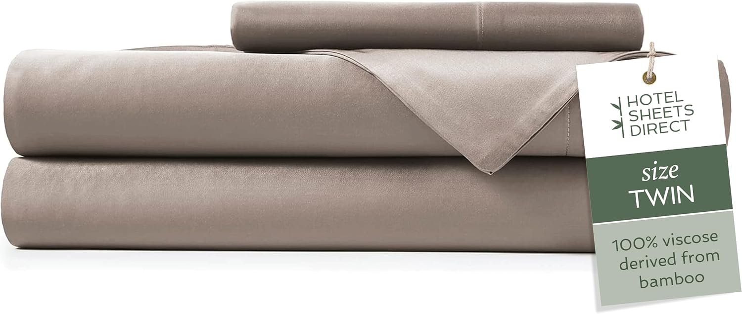 Luxurious Twin Size Bamboo Bed Sheet Set for Ultimate Comfort