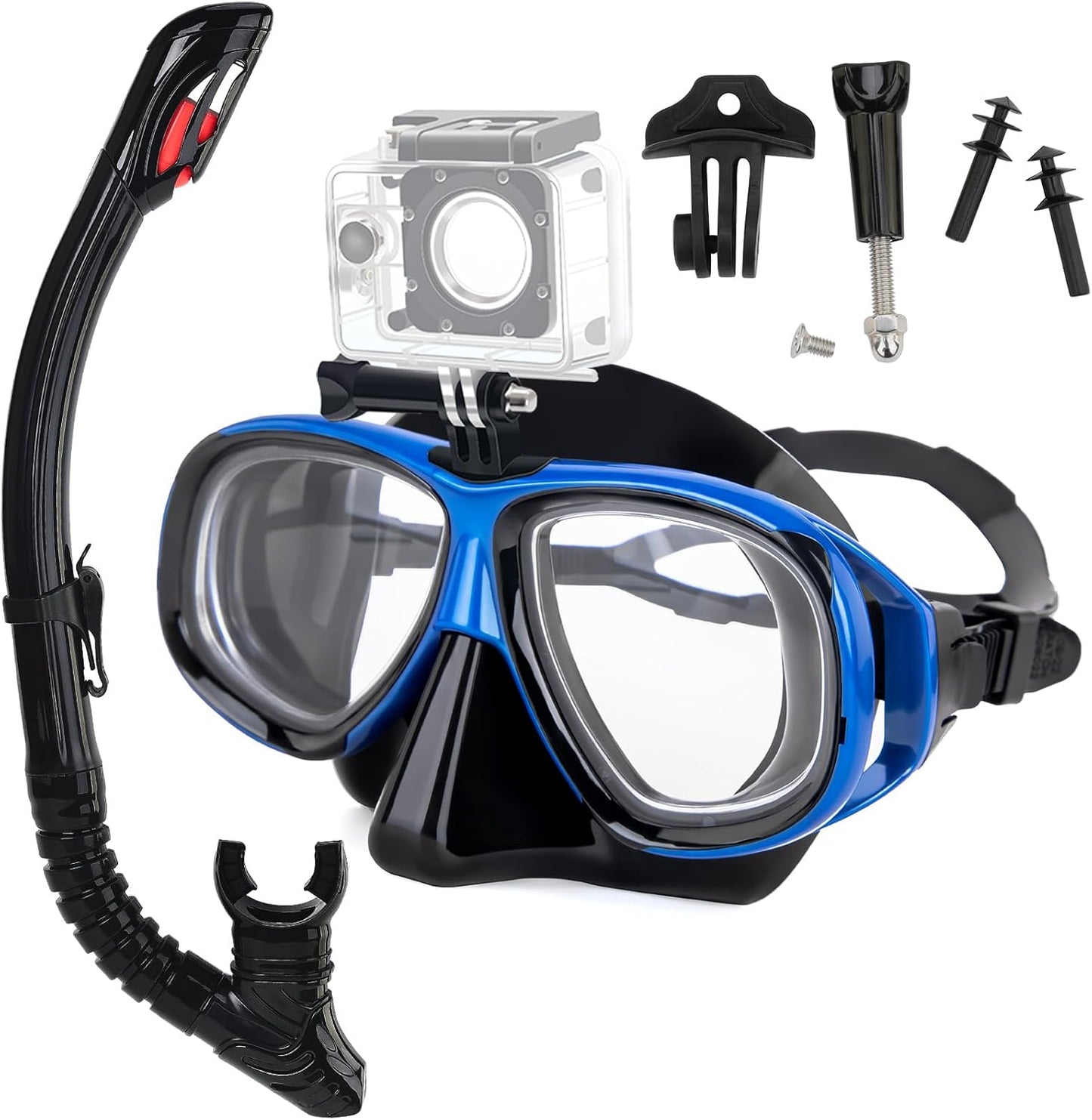Nearsighted Snorkeling Gear for Adults and Youth - Full Dry Set