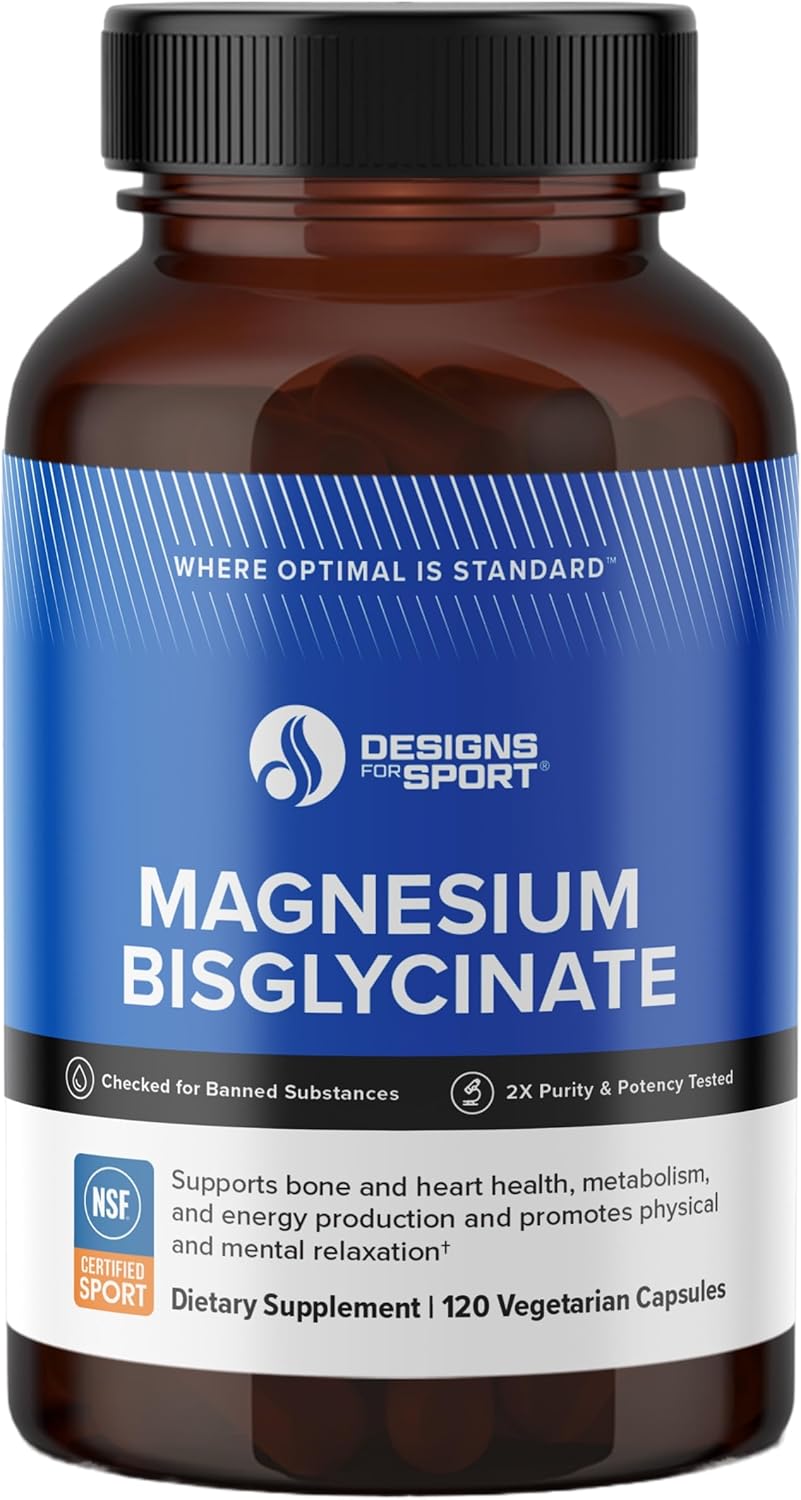 Magnesium Bisglycinate Supplement for Energy & Muscle Recovery