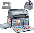 Large Sewing Machine Carrying Case 17in - Padded Travel Tote