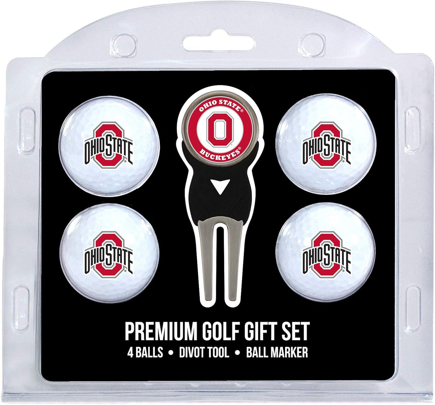 NCAA Golf Balls Set with Magnetic Marker!